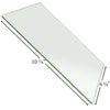 Appalachian Side Glass (10-7/8" x 6-1/8") For Newer 36BW Wood Stove: 0610-8020B-AMP