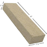 Cleveland Iron Works Firebrick For H110 Huron Wood Stoves (9” x 3.375” x 1.25”): 66713