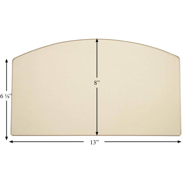 Earth Stove Glass Top Arch (13" x 8"): T100G-1-AMP