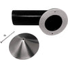 Pellet Grill Chimney & Chrome Cap Kit Fits Traeger, Pit Boss, Camp Chef & Many More