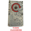 Heatilator Eco Choice 6RPM Clockwise (CW) Auger Feed Motor: 3-20-09302-AMP