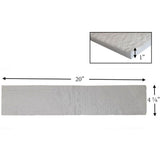 SBI Enerzone Baffle Insulation Blanket (20" x 4 7/8" x 1"): 21218-AMP