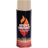 Stove Bright Aerosol stove paint Sand (12oz): 6307