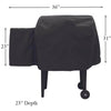 Complete Replacement Kit With Grill Cover Compatible with Traeger Tailgater, Bronson 20 & Jr Elite 20 Grills