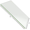 US Stove Door Glass (16-1/2" x 8 1/4 "): 891075-AMP