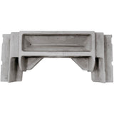 Vermont Castings Lower Fireback Refractory (Consolidated Dutchwest 2477): 30002307