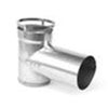 Pellet Stove Pipe 3” Flex Pipe Tee’s