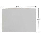 Vogelzang Rectangle Ceramic Fiberboard: 88224