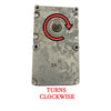 Heatilator Eco Choice 6RPM Clockwise (CW) Auger Feed Motor, Gleason Avery, Part# 3-20-09302-AMP