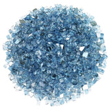 Empire Decorative Crushed Glass - Blue Clear: DG1BUC