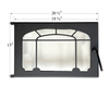 Enviro Wood Stove Inner Door With Glass & Gasket: EF-170