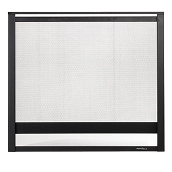 Heat N Glo Gas Fireplace Firescreen: FOL-36-BK