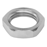 Nickel-Plated Brass Hex Panel Nut