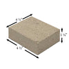 Breckwell Wood Stove Half Pumice Firebrick (4.5" x 4.5"): 24103A