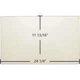 Austroflamm Tria Glass (24-1/4" × 11-13/16"): 712822