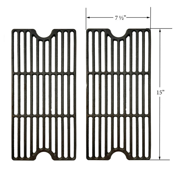 Blackstone Cast Iron Grill Grates for the Tailgator Combo model 1555 Gas Grill - 2 pcs