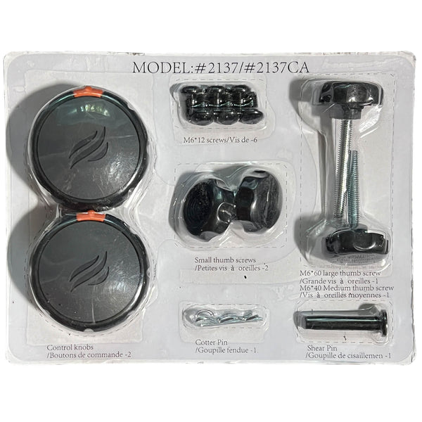 Blackstone 2137 Adventure Ready Griddle Hardware and Knob Kit