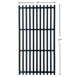 Char-Broil, 9" x 17", Porcelain-Coated Cast Iron Cooking Grate, T160: G369-0098-W1