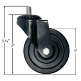 Blackstone Griddle Non-Locking Caster Assembly