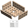 Blaze King Wood Stove Brick Assembly (King KE40): KE40-BRICK-KIT