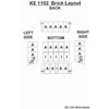 Blaze King Wood Stove Brick Assembly (KE1102 Catalytic): S.BRICK.KE1102