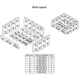 Blaze King Wood Stove Brick Kit (Princess PI Inserts With 26 Bricks): S.BRICK.PI