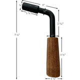Blaze King Wood Stove Bypass Handle (Maple) ASM: S.Z4467.M
