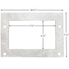 Buck Stove Catalyst Housing Gasket: PO200500