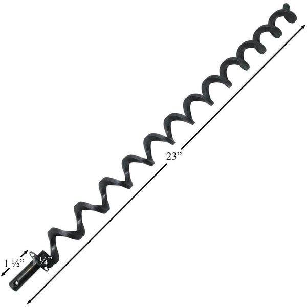 Cabelas 23" Long Pellet Grill Auger Rod For Pro 36 Model