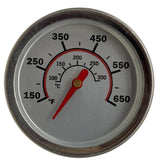 Char-Broil Stainless Steel Temperature Gauge: 7484426P06