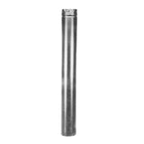 DuraVent PelletVent Pro 4" x 48" Galvalume Steel Stove Pipe: 4PVP-48