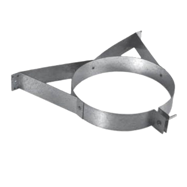 DuraVent 8" DuraPlus Galvanized Wall Strap: 8DP-WS