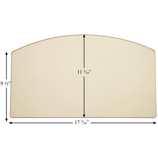 Earth Stove Arch Glass (17 7/16" x 11 1/8"): 102ARCH-AMP