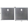 Englander Exhaust Cleanout Cover Plates: PU-ECPIP