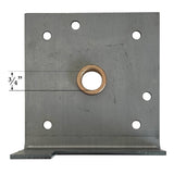 Enviro Lower Auger Brass Bushing and Endplate (Pre Jan 2008): EF-026