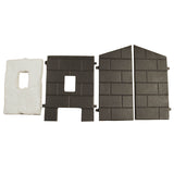 Enviro Empress FS Pellet Stove Cast Brick Panel Set: 50-1356