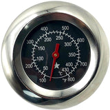 Expert Grill 3" Deluxe Thermometer Heat Indicator: 00016