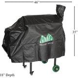 Green Mountain Grill Cover For Select Models of Daniel Boone With NO Front Shelf, P-3001