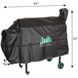 Green Mountain Grill Jim Bowie Choice Grill Cover For Grills With NO Front Shelf, P-3002