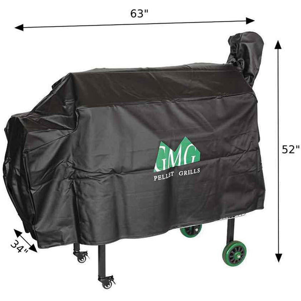 Green Mountain Grill Jim Bowie Choice Grill Cover For Grills With NO Front Shelf, P-3002
