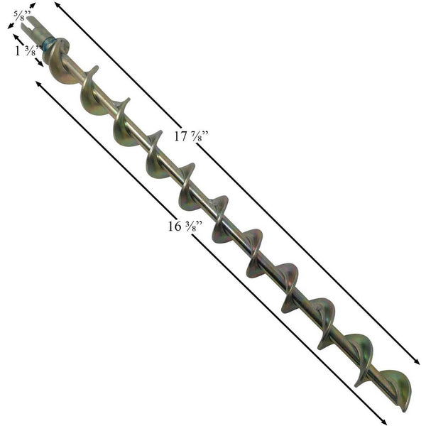 Green Mountain 18" Auger T-Pin style For DB & JB Choice Pellet Grills, P-1113