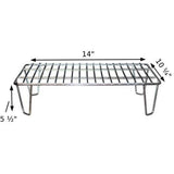 Green Mountain Grill Upper Smoke Rack with fixed legs for Davy Crocket Pellet Grill, P-6016