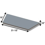 Hearthstone Clydesdale Baffle Board (21-1⁄2'' x 10'' x 1⁄2''): 3120-490-AMP