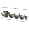 Heatilator Eco Choice Feed Auger Shaft Assembly: 3-50-00565
