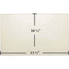 Heatilator PS35, PS50, & CAB50 Glass & Gasket (13 1/2" × 10 3/4"): SRV7058-015-OEM