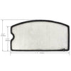 Ironstrike Arched Glass With Notch (17 3/8" x 9 3/8"): 71072