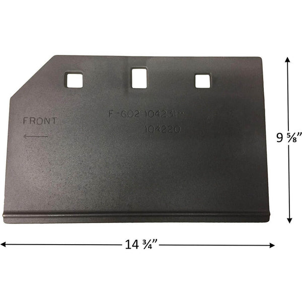 Jotul 602 Series Side Burnplate: 10422012-AMP