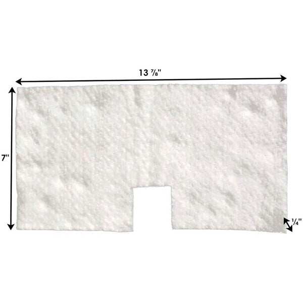 Jotul F602 Side Insulation Blanket (13 ⅞" x 7" x ¼"): 128509