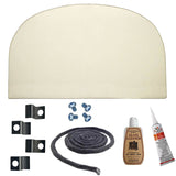 Jotul F400 Castine Wood Stove Glass Kit: 156209-AMP