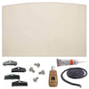 Jotul Rangeley F50TL & Carrabasett F55 Glass Kit: 224158-AMP
